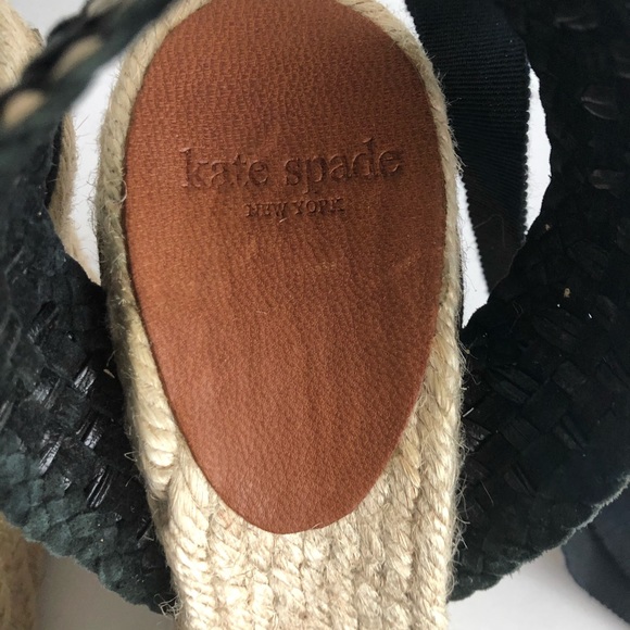 Kate Spade espadrille wedged  with tie - Picture 3 of 6